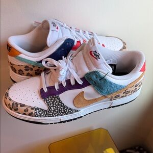 Nike Dunk Low Safari Mix - Size 13